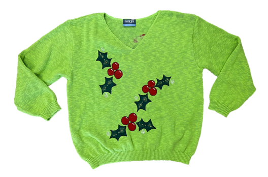 MoMo Sweater - Holly Holiday