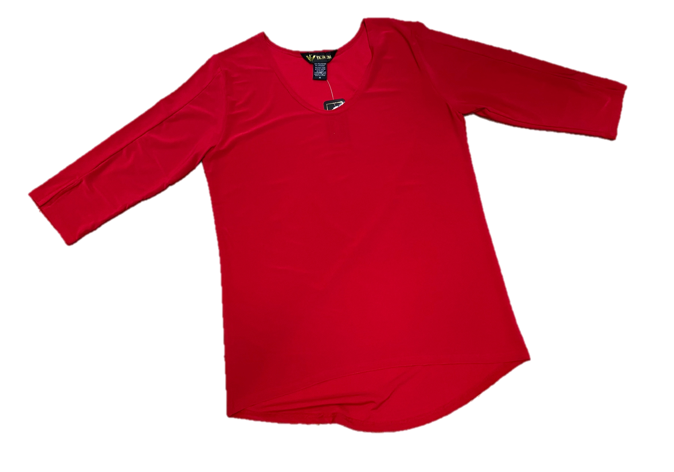Valentina PH V Neck Hi-Lo Top