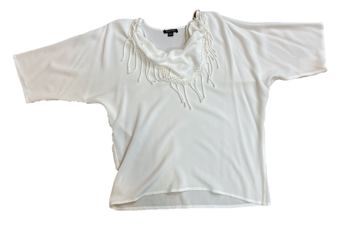 Dairi 225F One Size Fringe Cowl Top