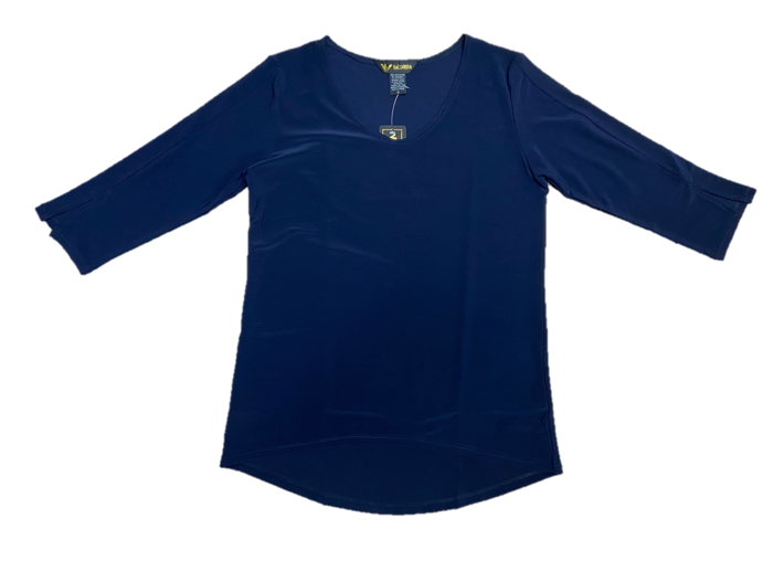 Valentina PH V Neck Hi-Lo Top