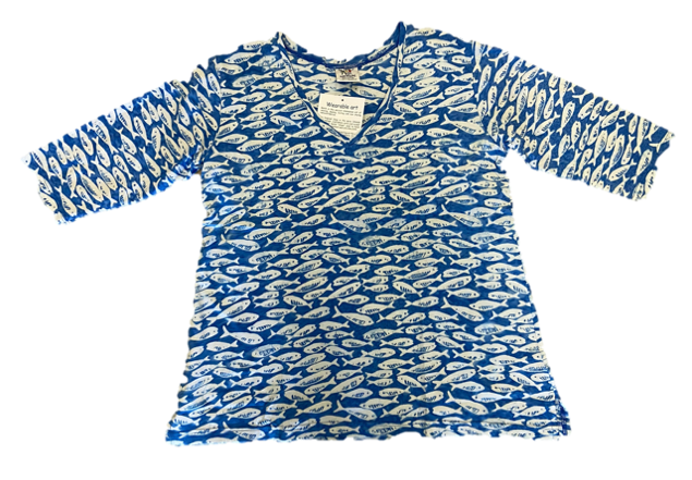 Rum Reggae V-Neck Tunic Top
