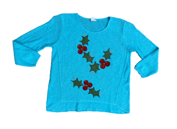 MoMo Sweater - Holly Holiday