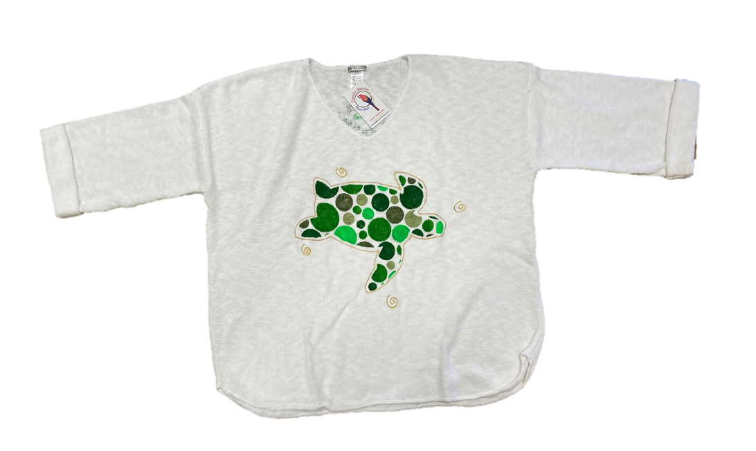 MoMo Sweater - Turtle Dots