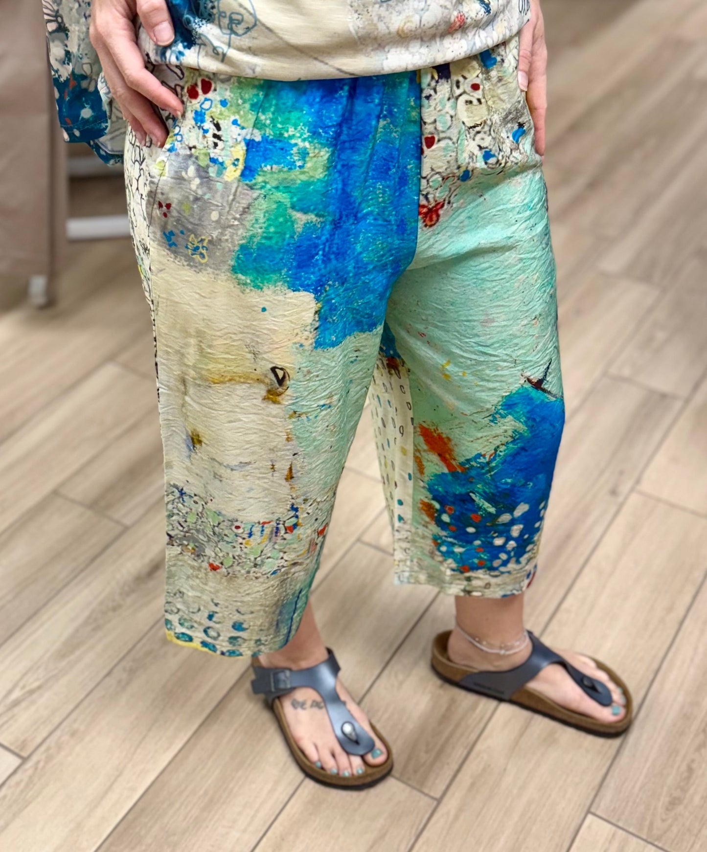 3 Potato A30 Print Capri