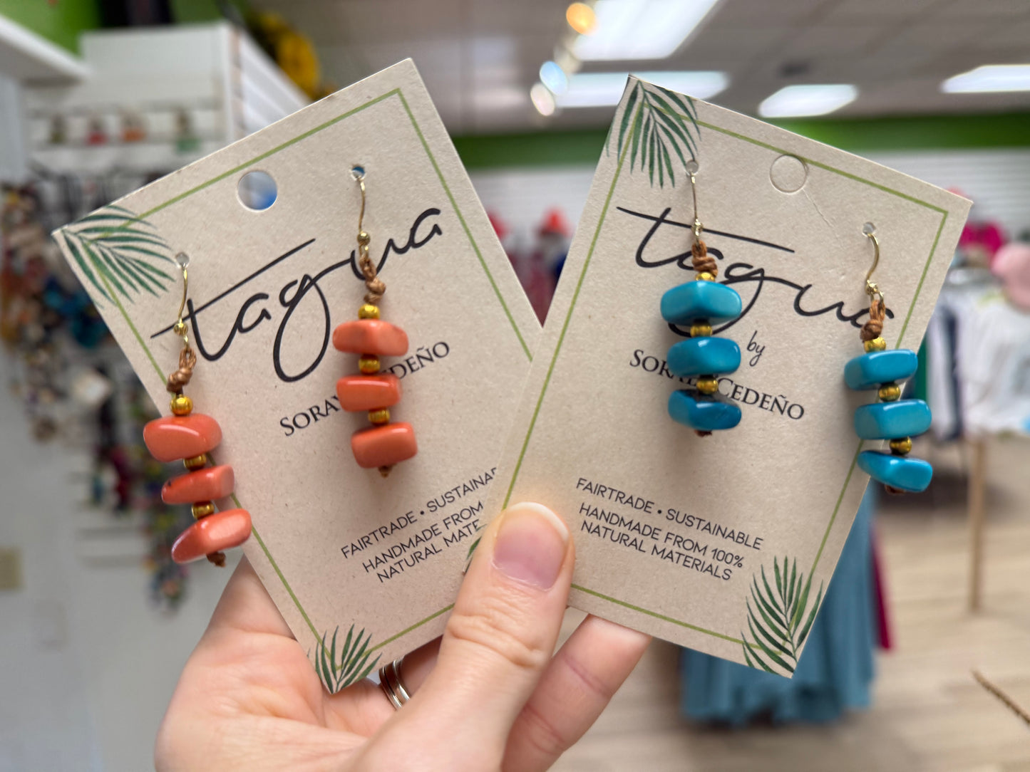 Tagua Zoraida Earring
