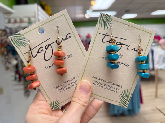 Tagua Zoraida Earring