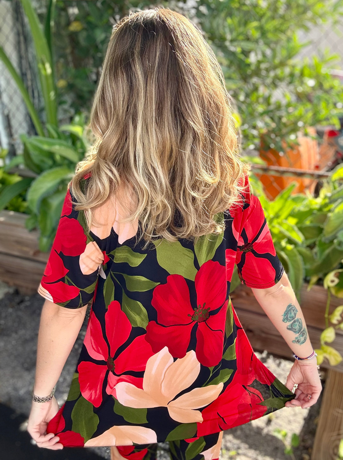 Jostar Floral Flow Top