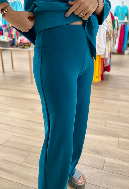 Multiples Peacock Soft Pant