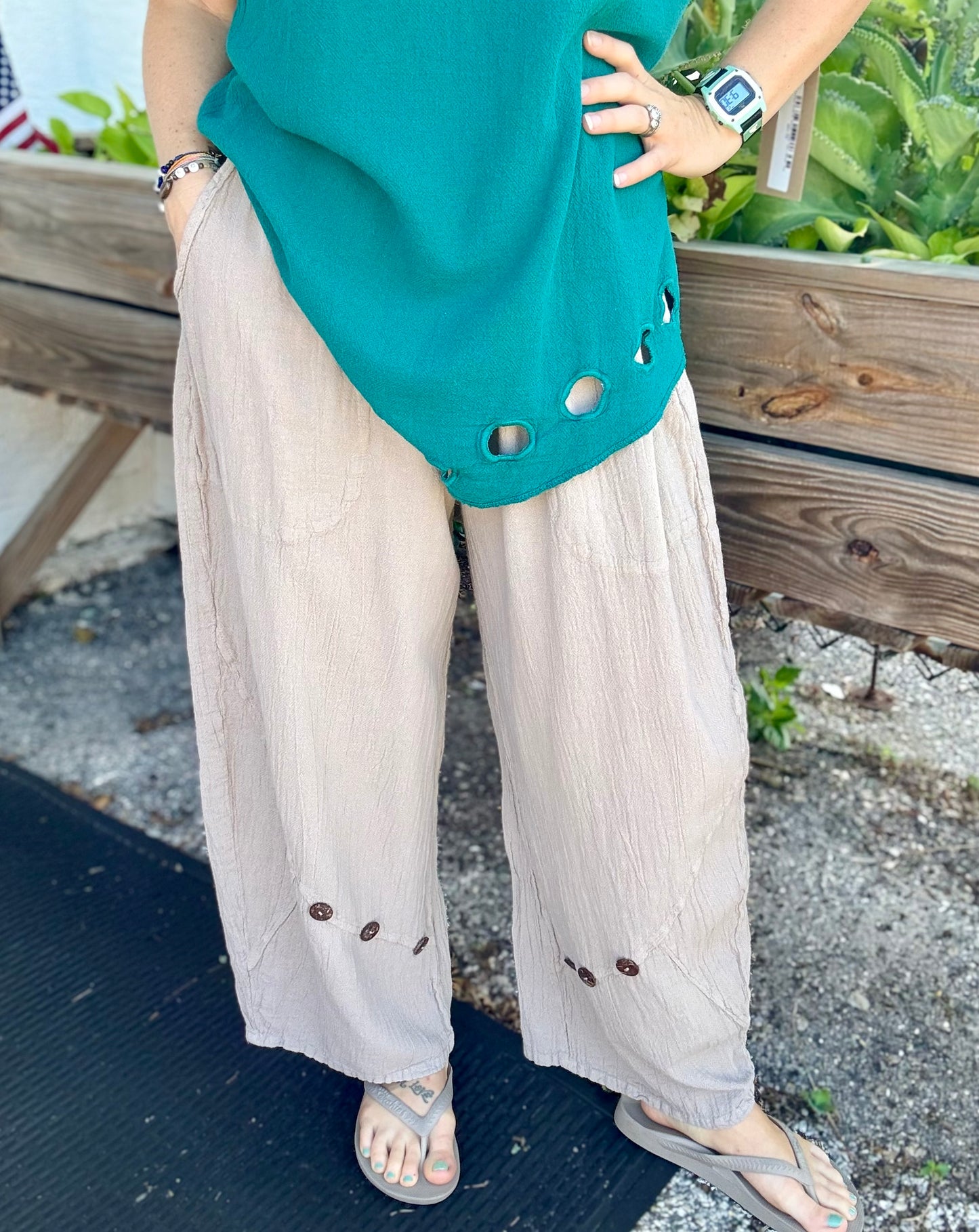 Dunes Berilo Button Pant