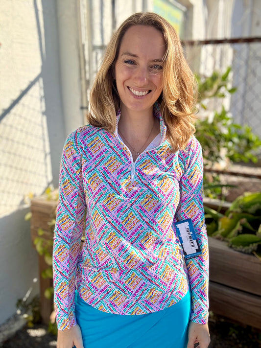 Ibkul 10000 UPF Print Top