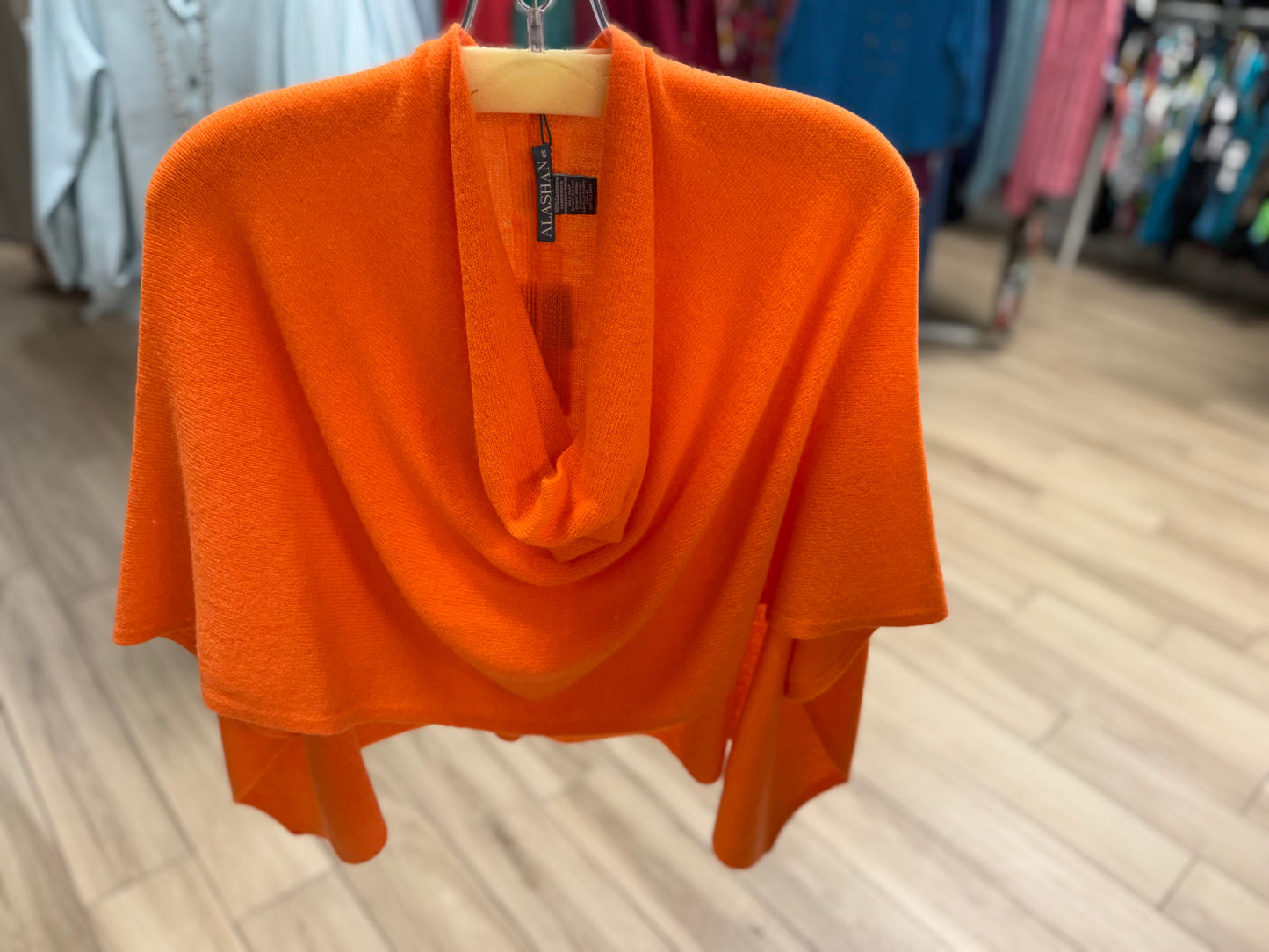 Alashan LS1346 Cashmere Poncho Topper