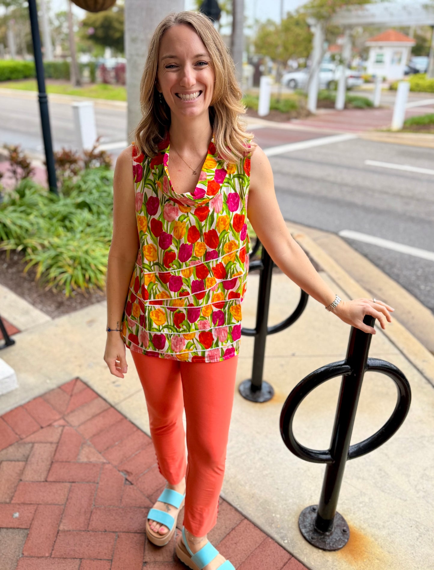 Tulip CV36 Leilani Print Tank Top