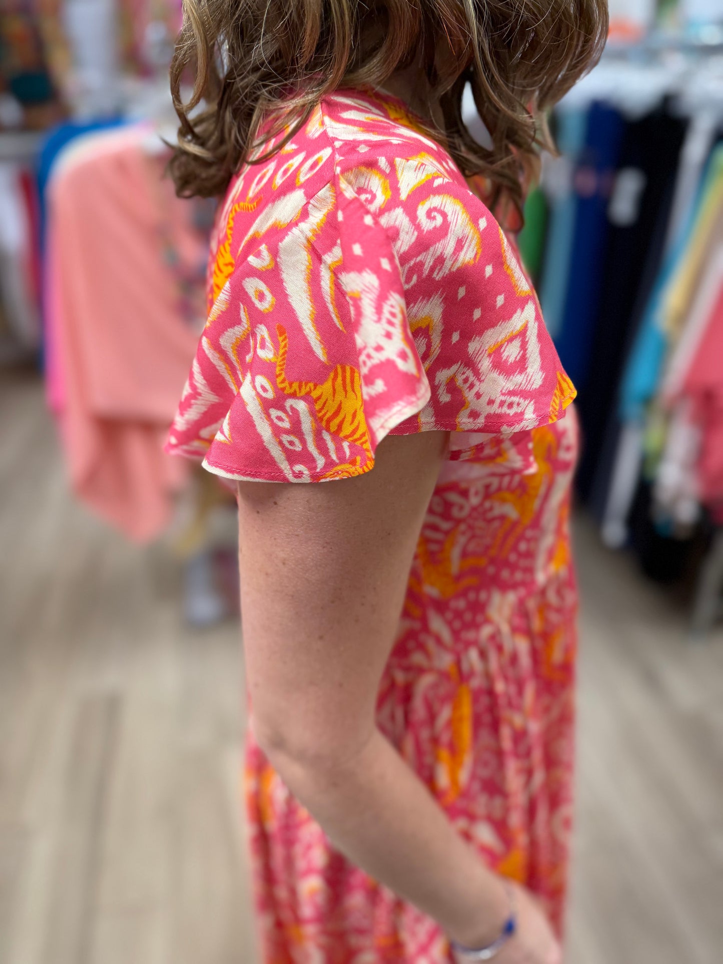 Briton Court Lydia Tiger Maxi Dress
