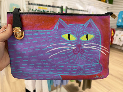 Jackie Ludtke Painted Cat Bags