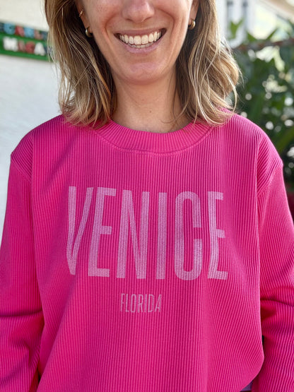 Boat House Venice Corded Pullover Top