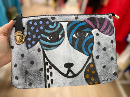 Jackie Ludtke Painted Dog Bags