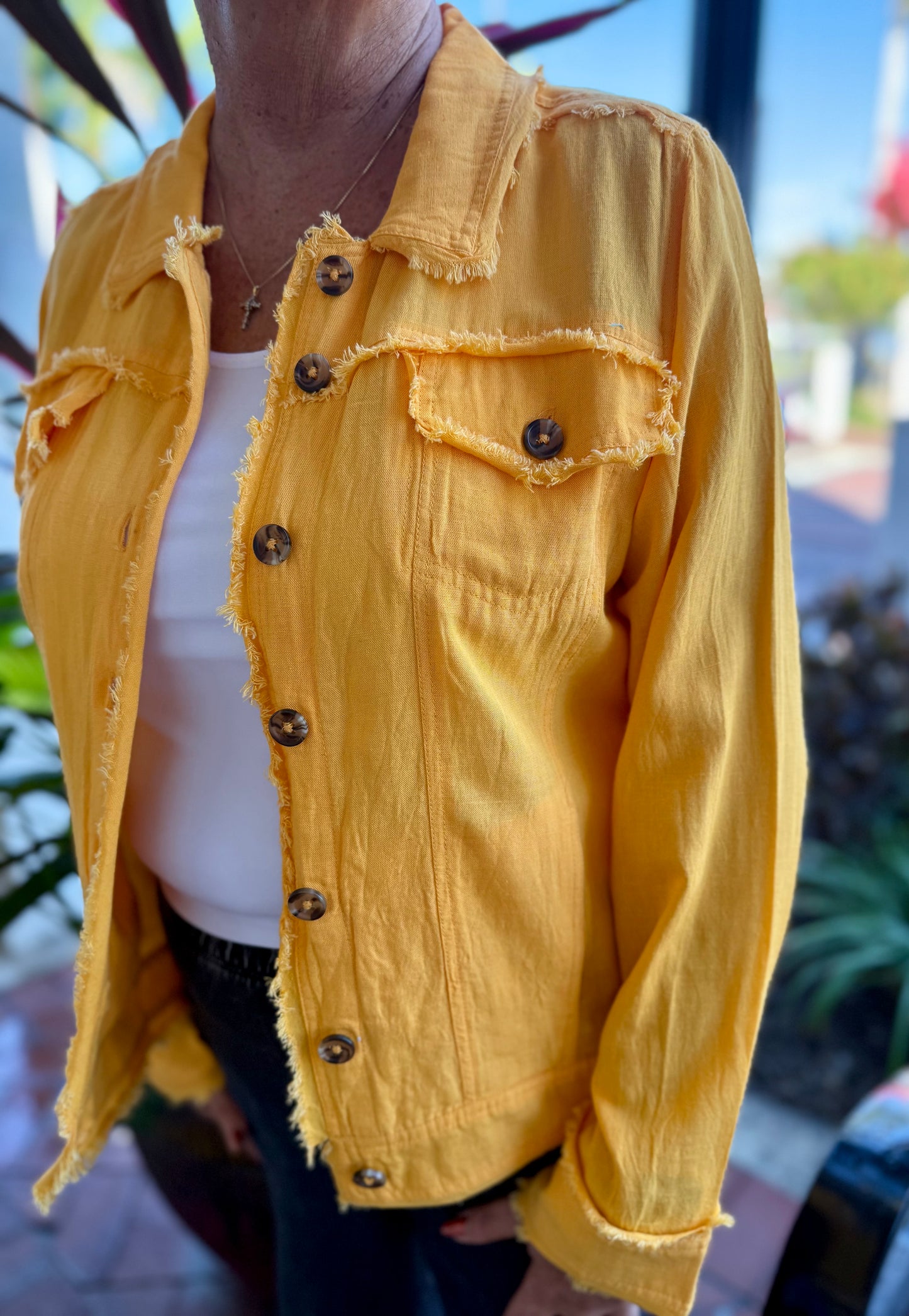 Orientique 62770 Linen Jacket