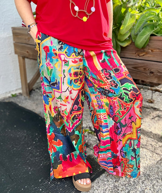 Orientique 7620 Persia Print Pant