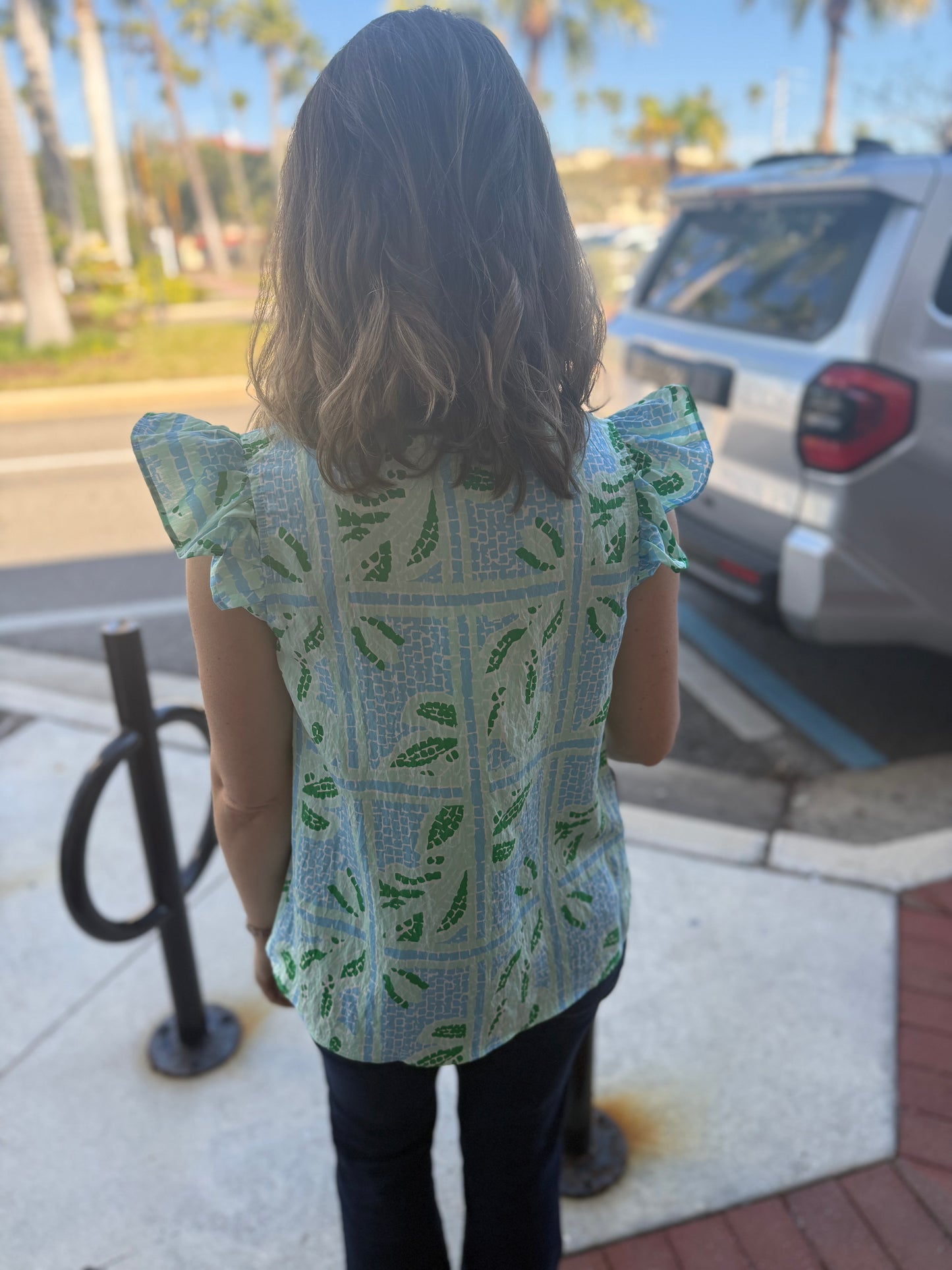 Mary Square Lydia Top