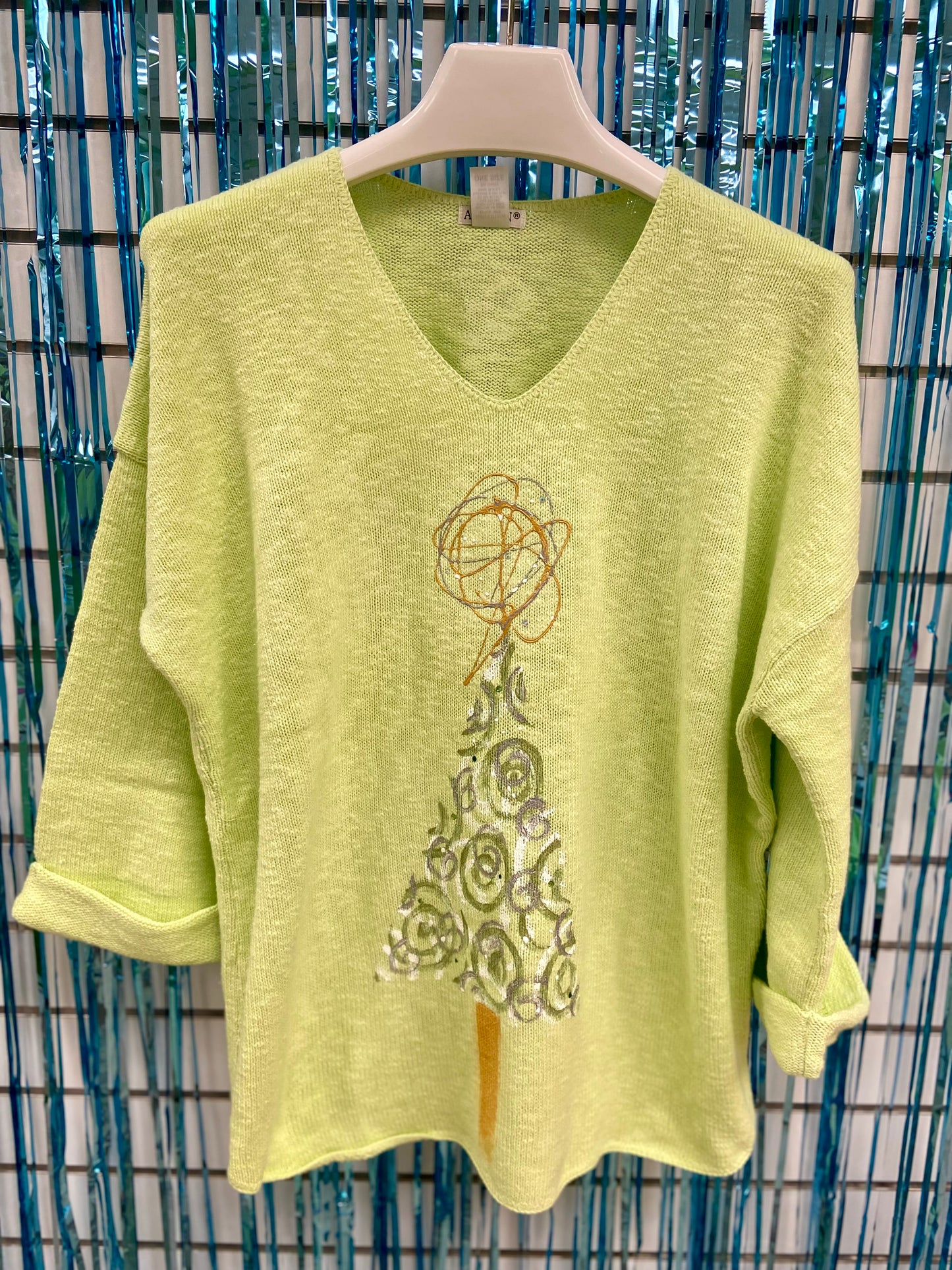 MoMo Sweater - Swirl Tree