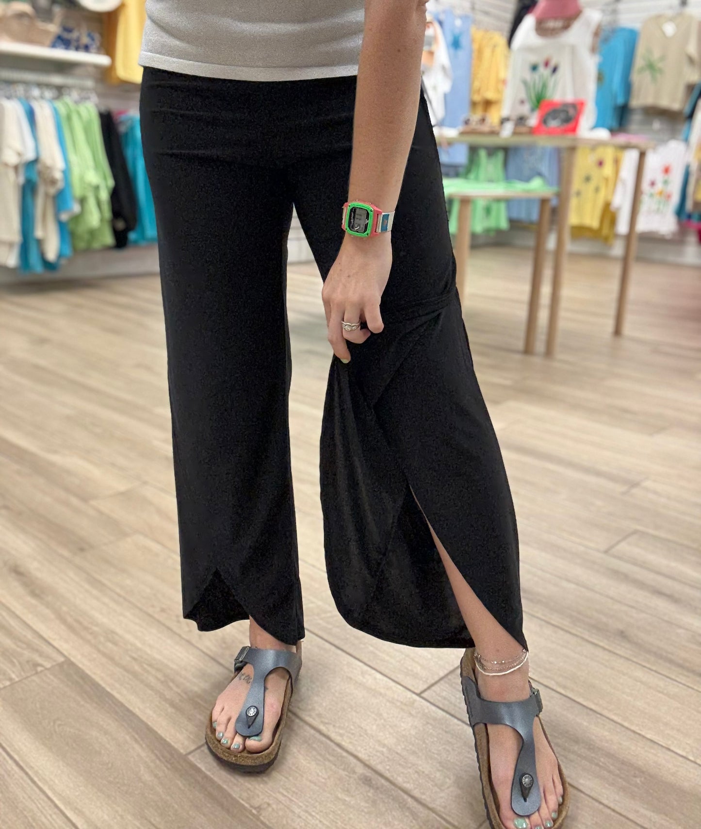 Klaveli Benjamin Tulip Hem Pant