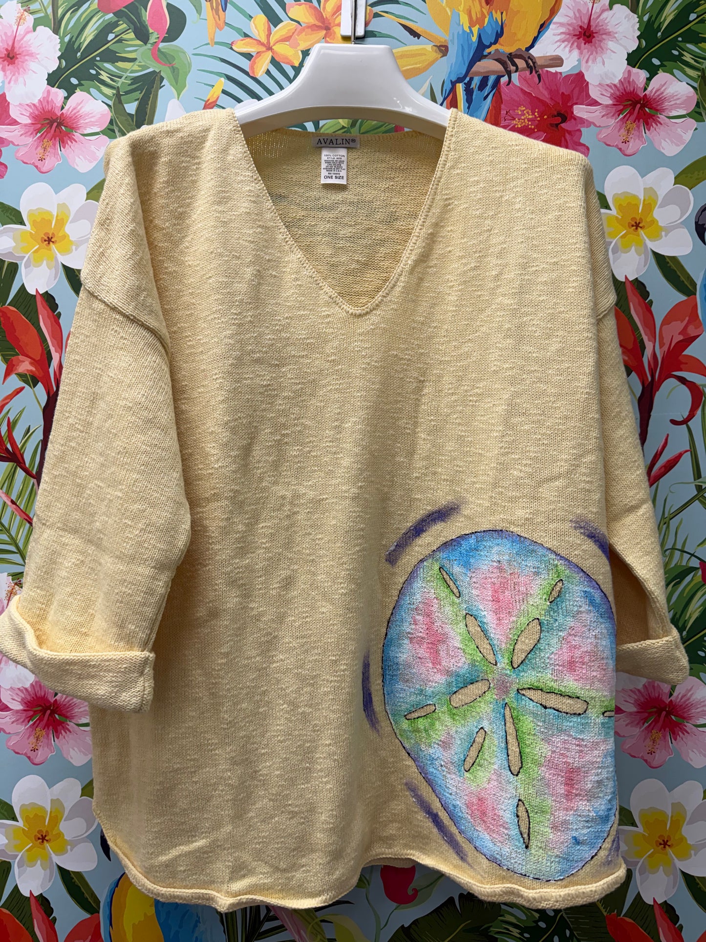 MoMo Sweater - Pastel Sand Dollar