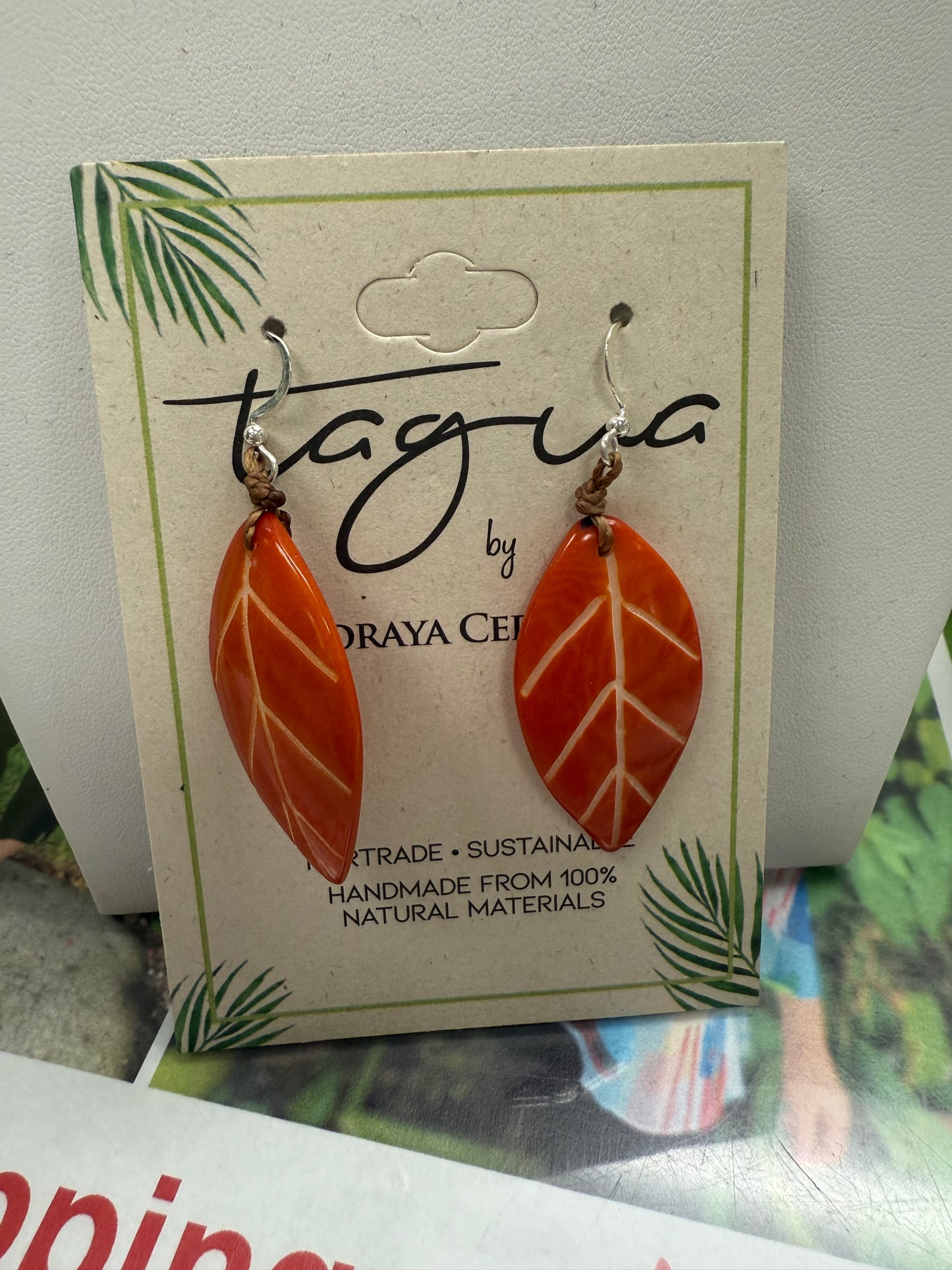 Tagua Samira Earring