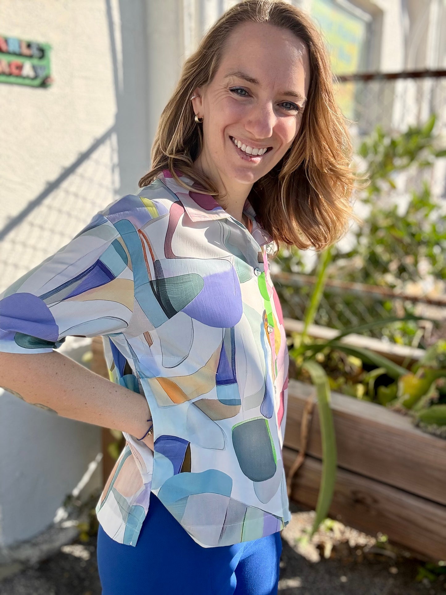 Terra T4647 Pastels Pocket Top