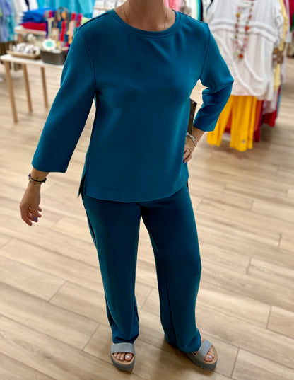 Multiples Peacock Soft Pant