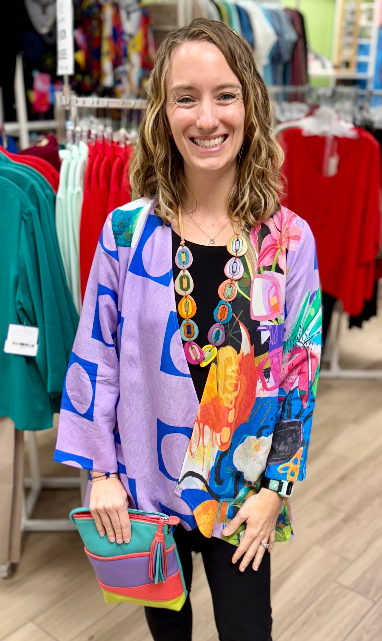 Aris A RB24139G Lilac Bold Jacket