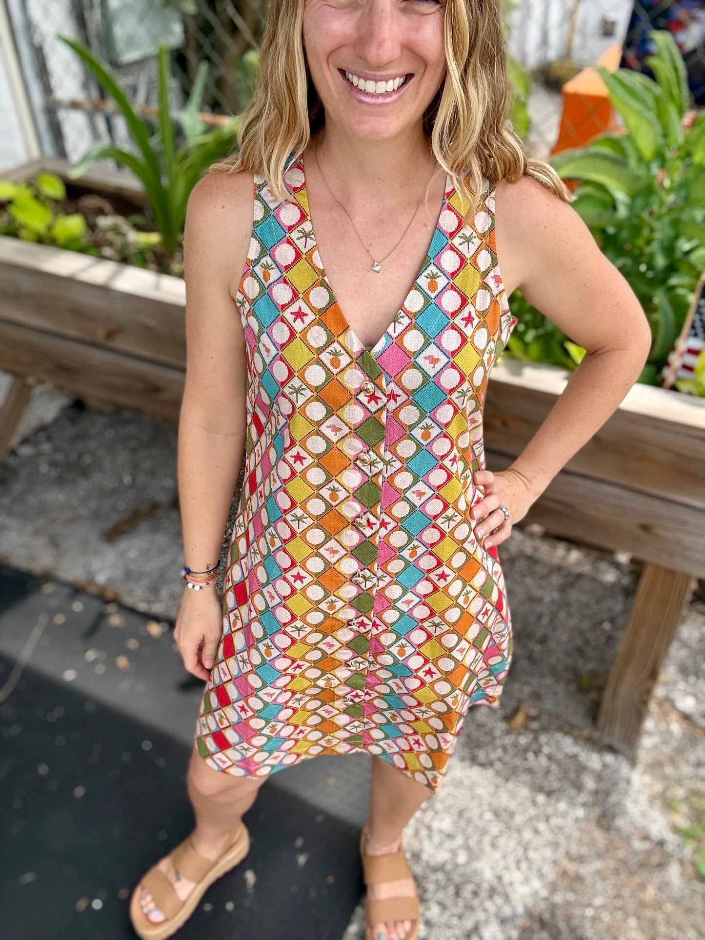 Briton Court Myla Tropical Dress