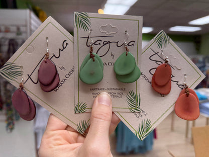 Tagua Fiesta Earring