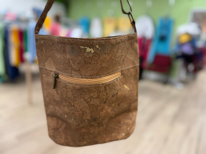 Meninas Cork 283 Double Zip Bag