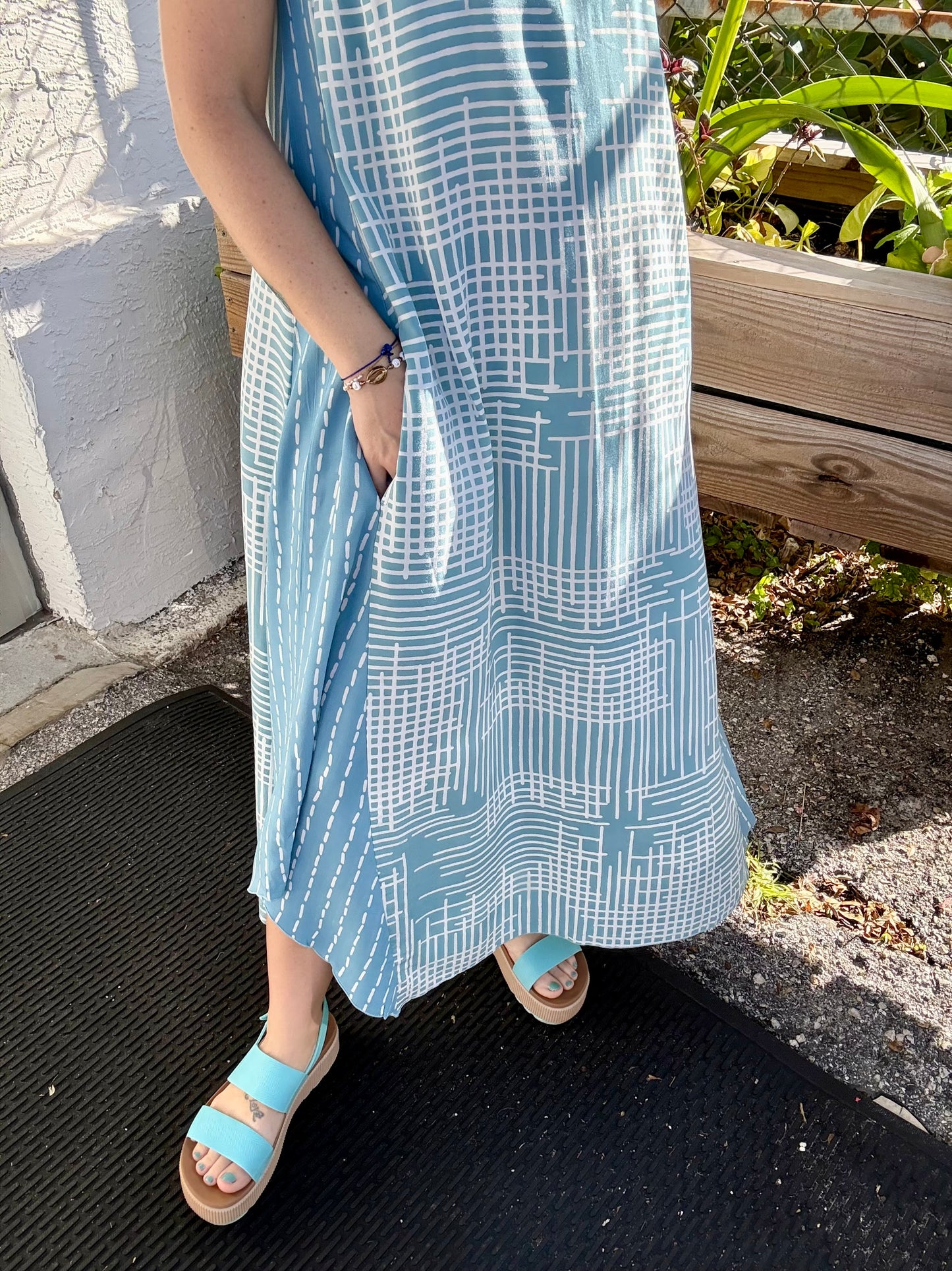 Iguana AR Side Stripe Dress