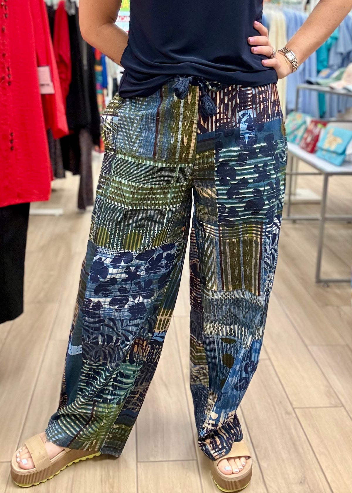 Orientique Isfahan Print Corduroy Pant
