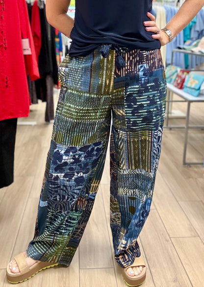 Orientique Isfahan Print Corduroy Pant