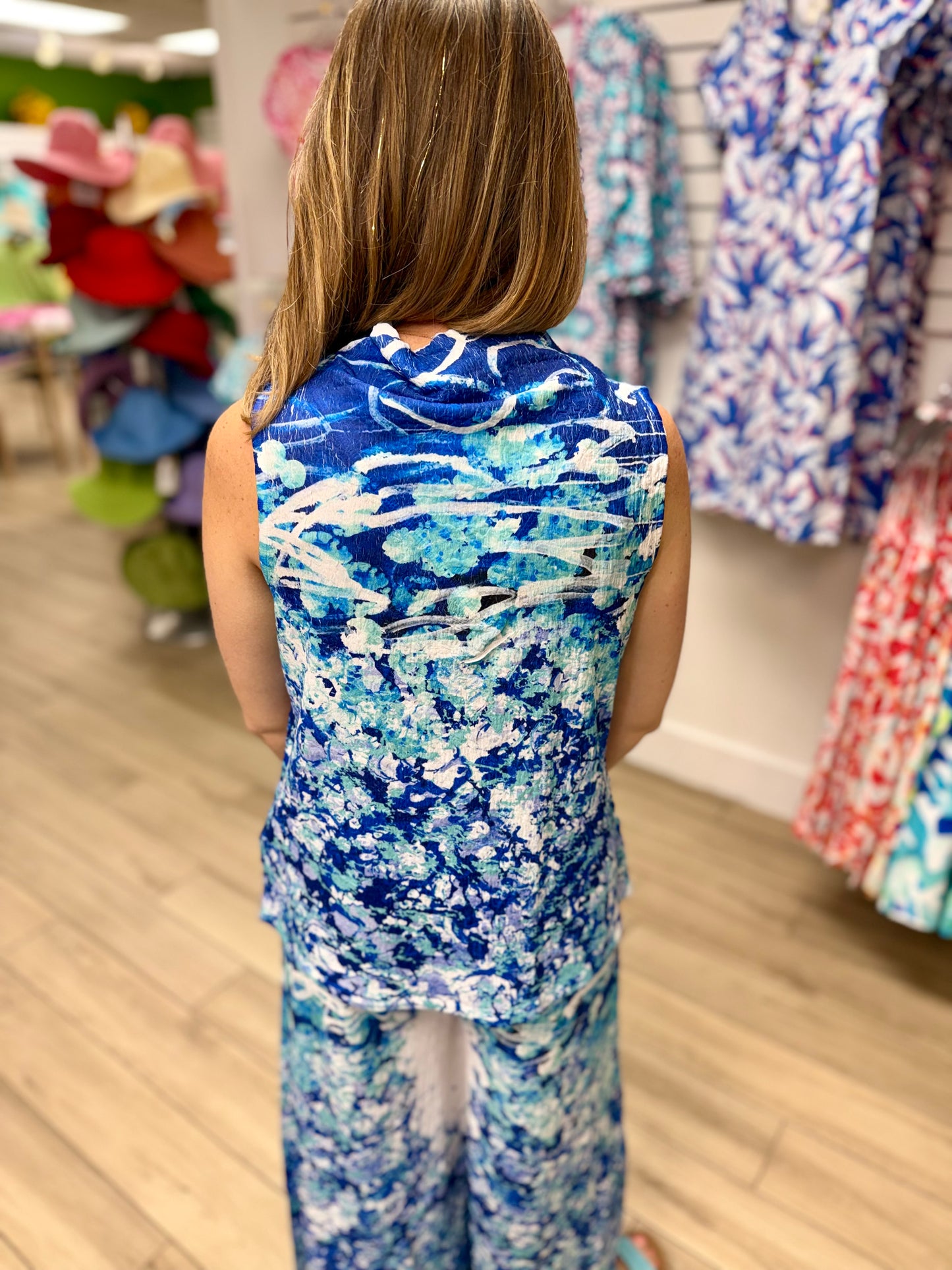 Inoah T1724WK Sea Bellum Tank Top