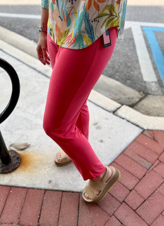 Klaveli 1110L Buttons Ankle Pant