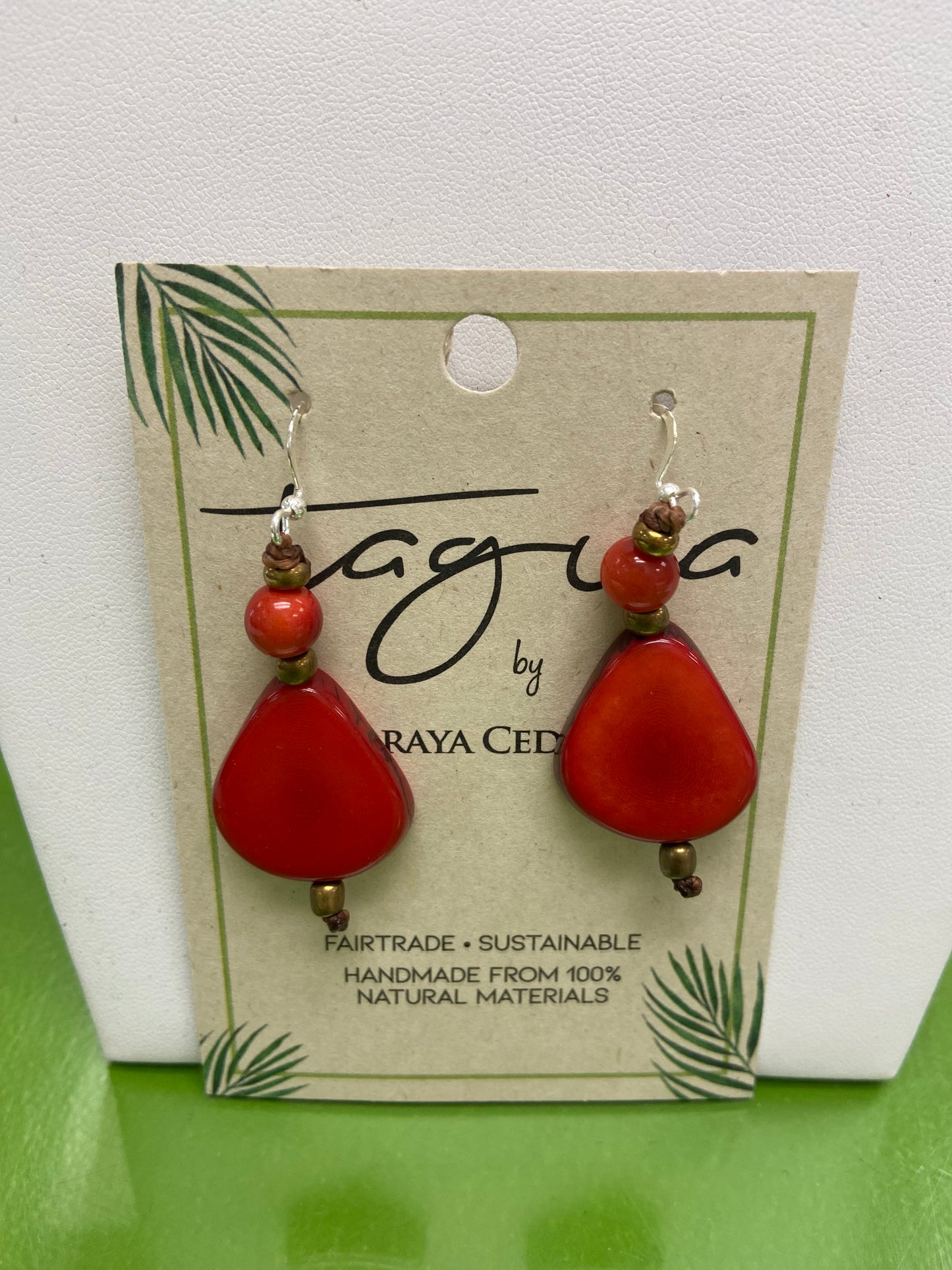 Tagua Alma Earring