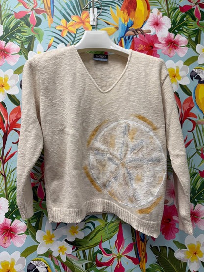 MoMo Sweater - Sand Dollar