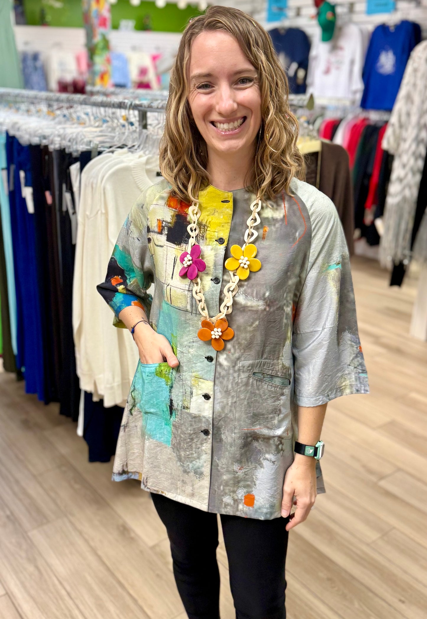 3 Potato J2401 Pocket Top