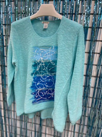 MoMo Sweater - Sea Swells