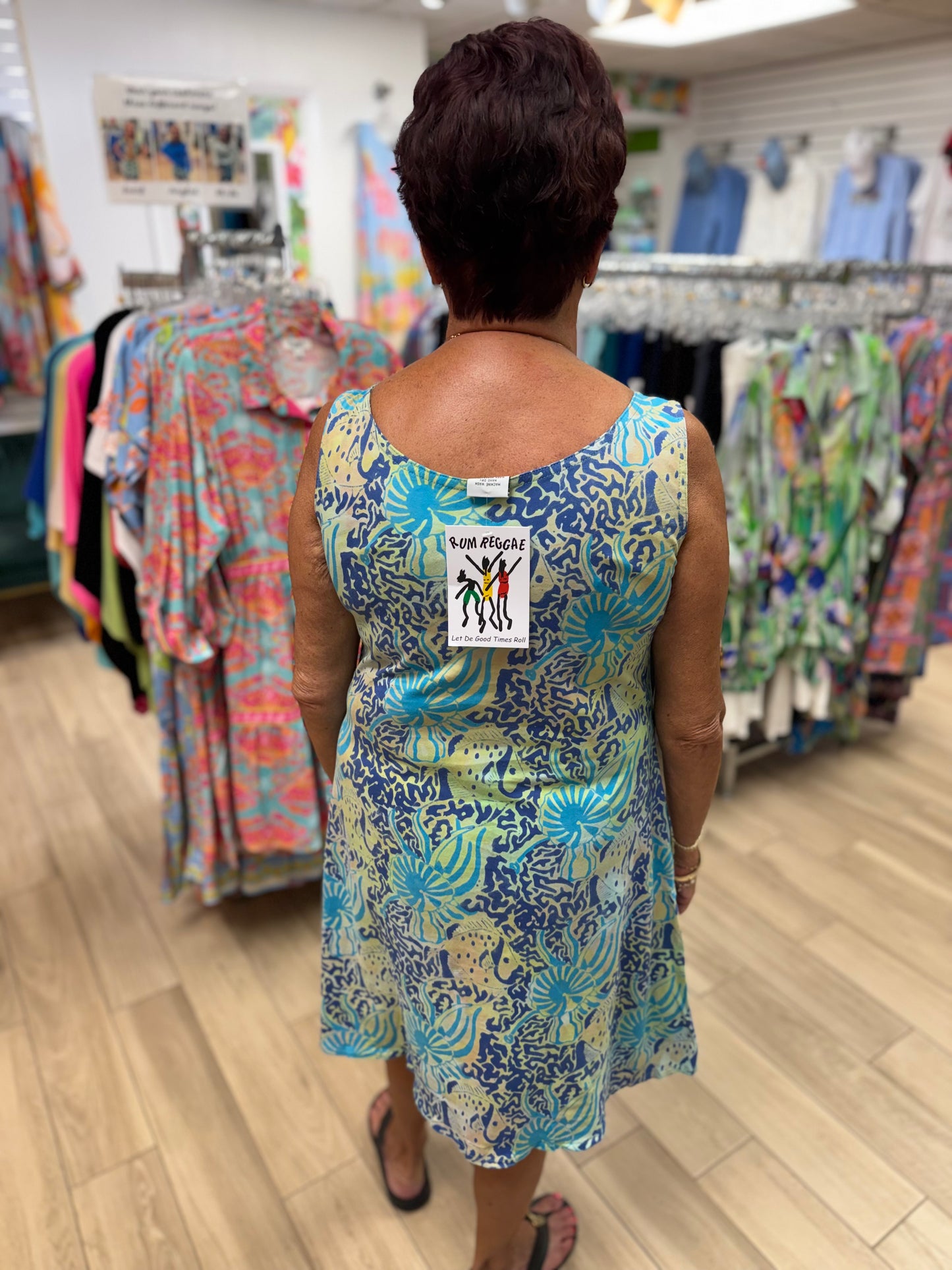 Rum Reggae RR116SP Tank Dress