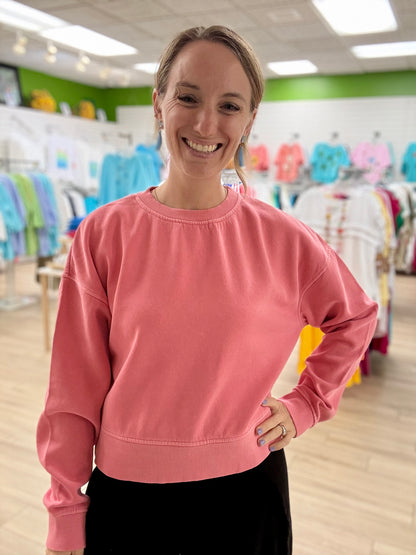 Chica-D Crop Sweatshirt