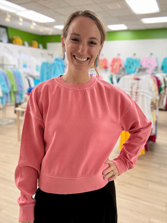 Chica-D Crop Sweatshirt