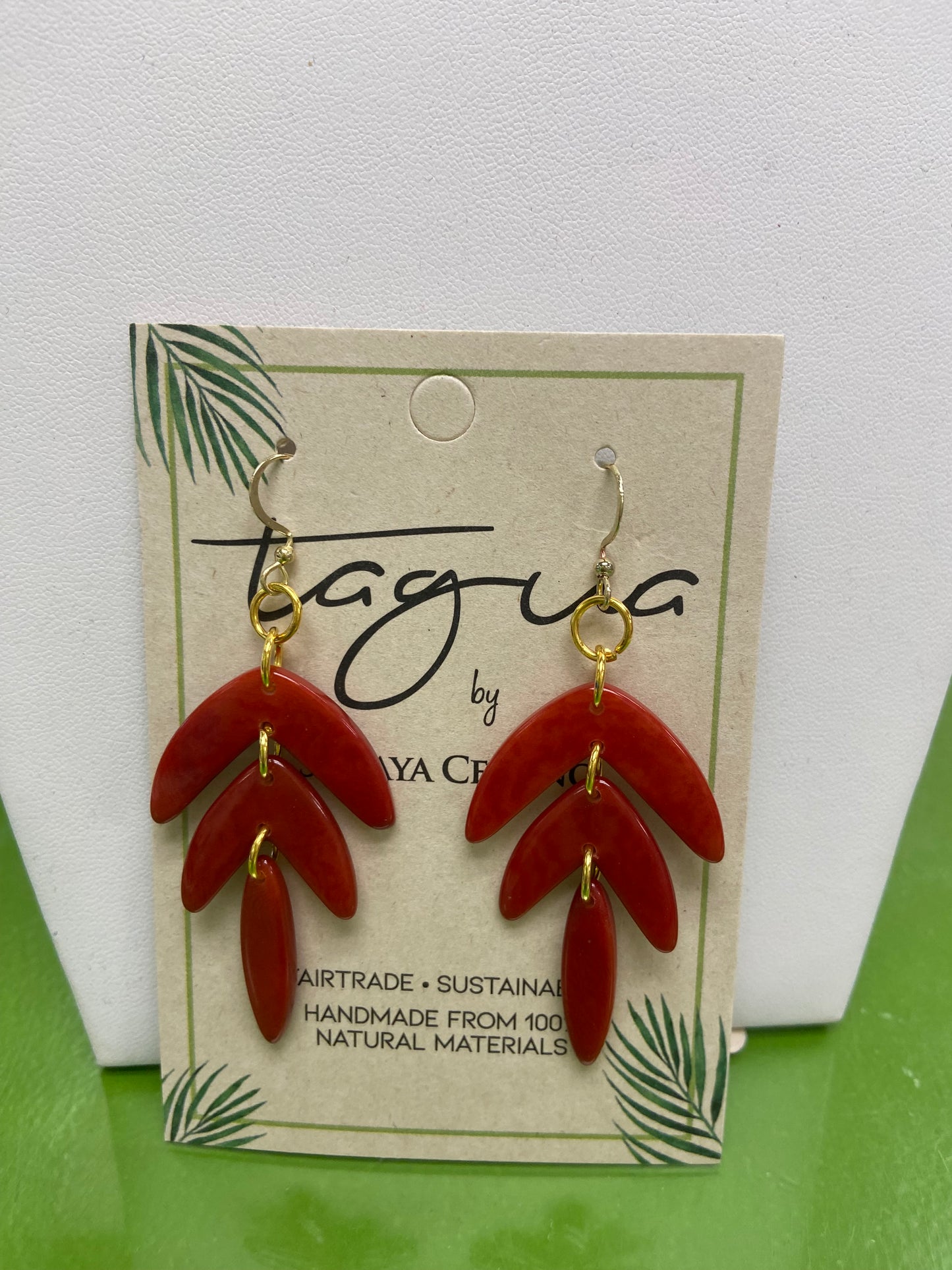 Tagua Lana Earring