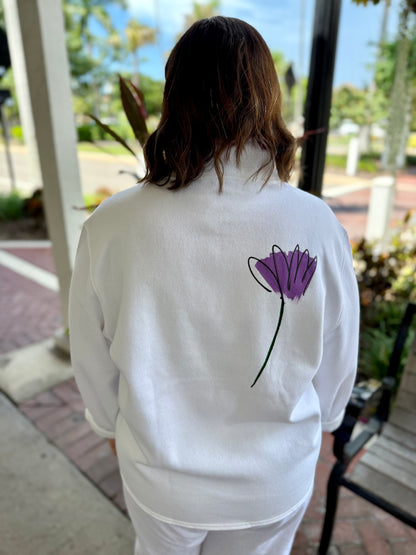 Victoria Painted Tulip Trio Fleece