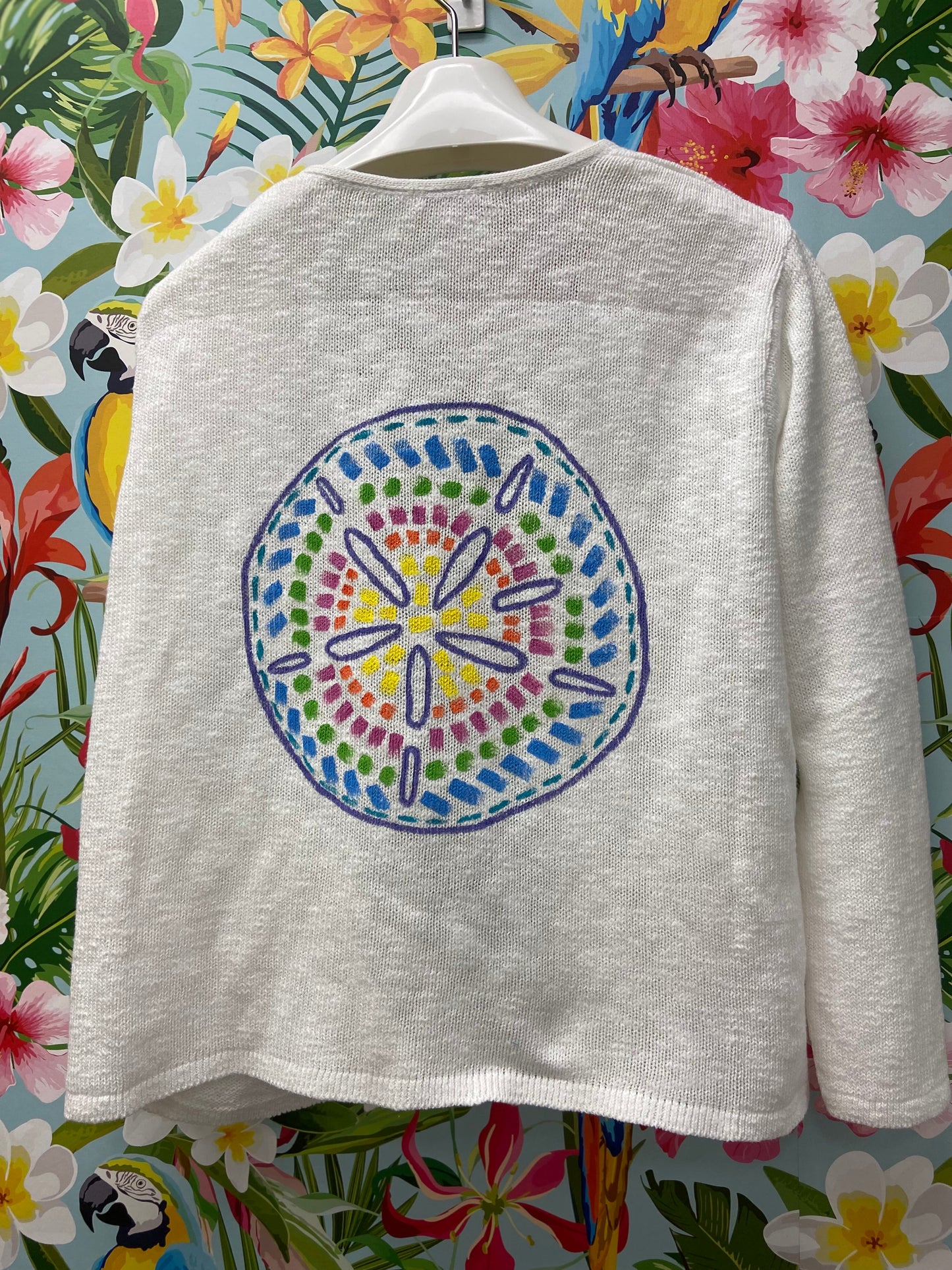 MoMo Sweater - Mosaic Sand Dollar