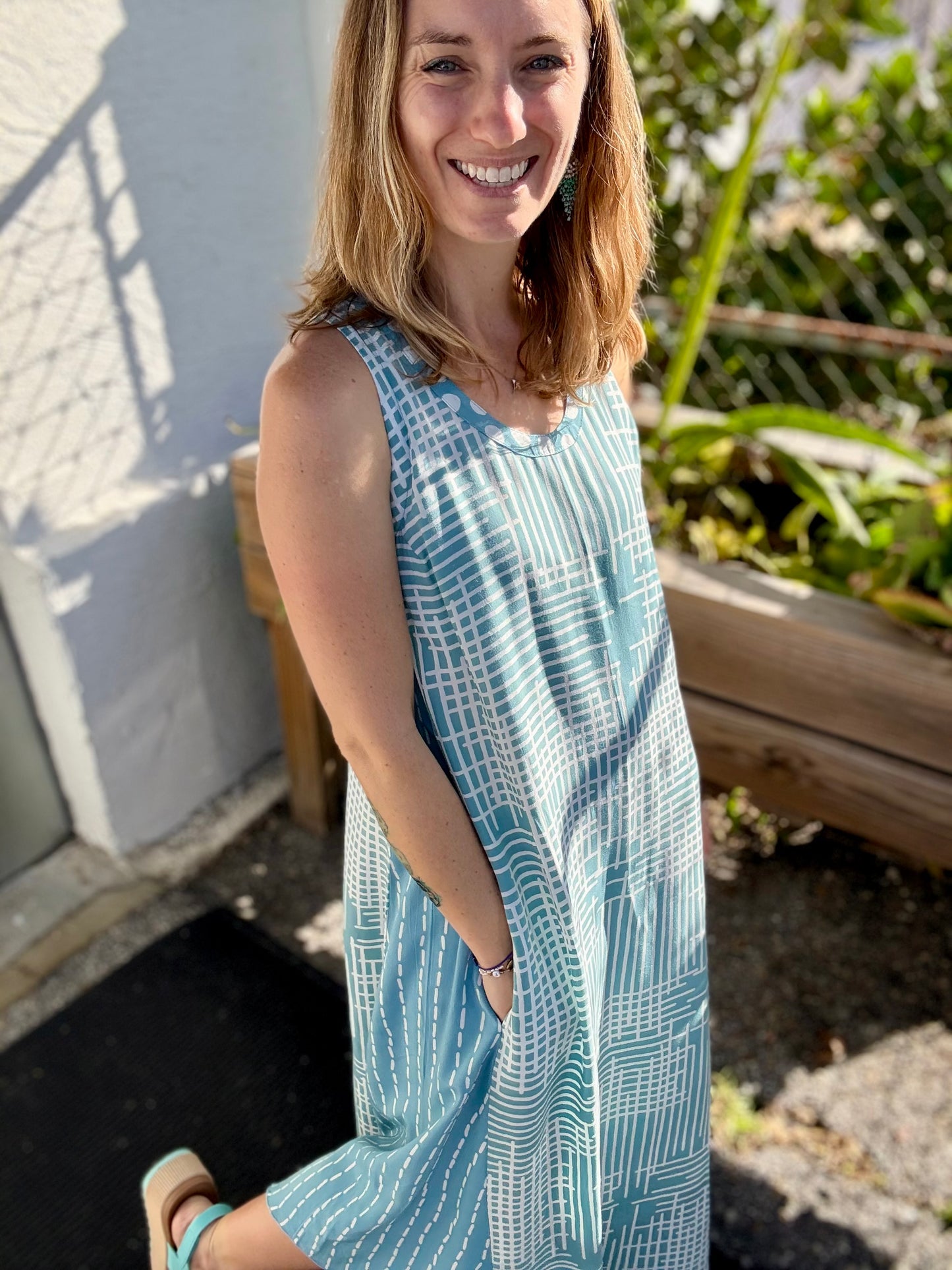 Iguana AR Side Stripe Dress