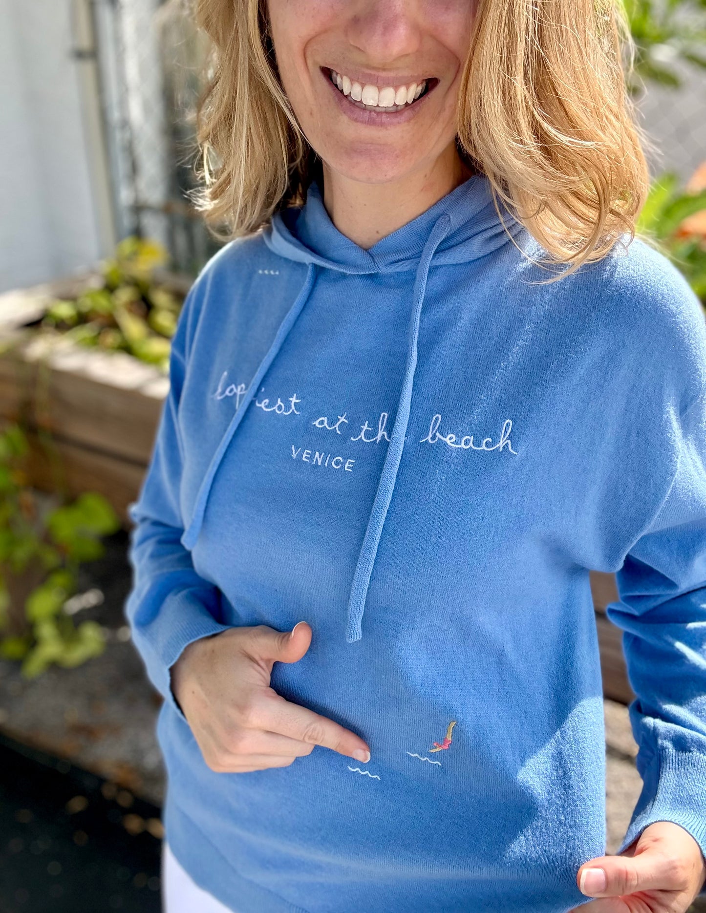 Boat House Happiest in Venice Beach Hoodie